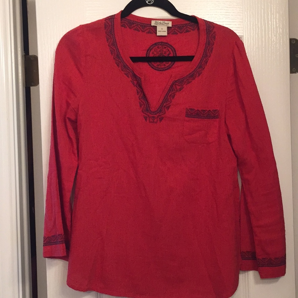 Red Lucky shirt